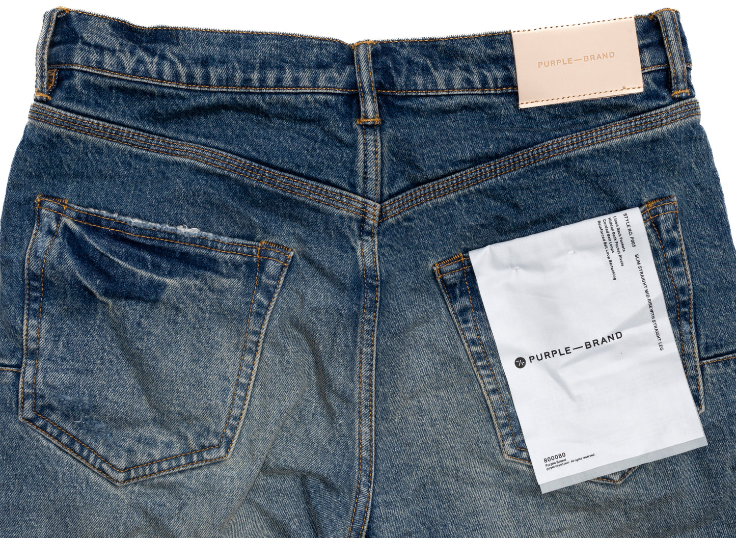 Purple Brand 2 Year Dirty Fade Jeans - view 2