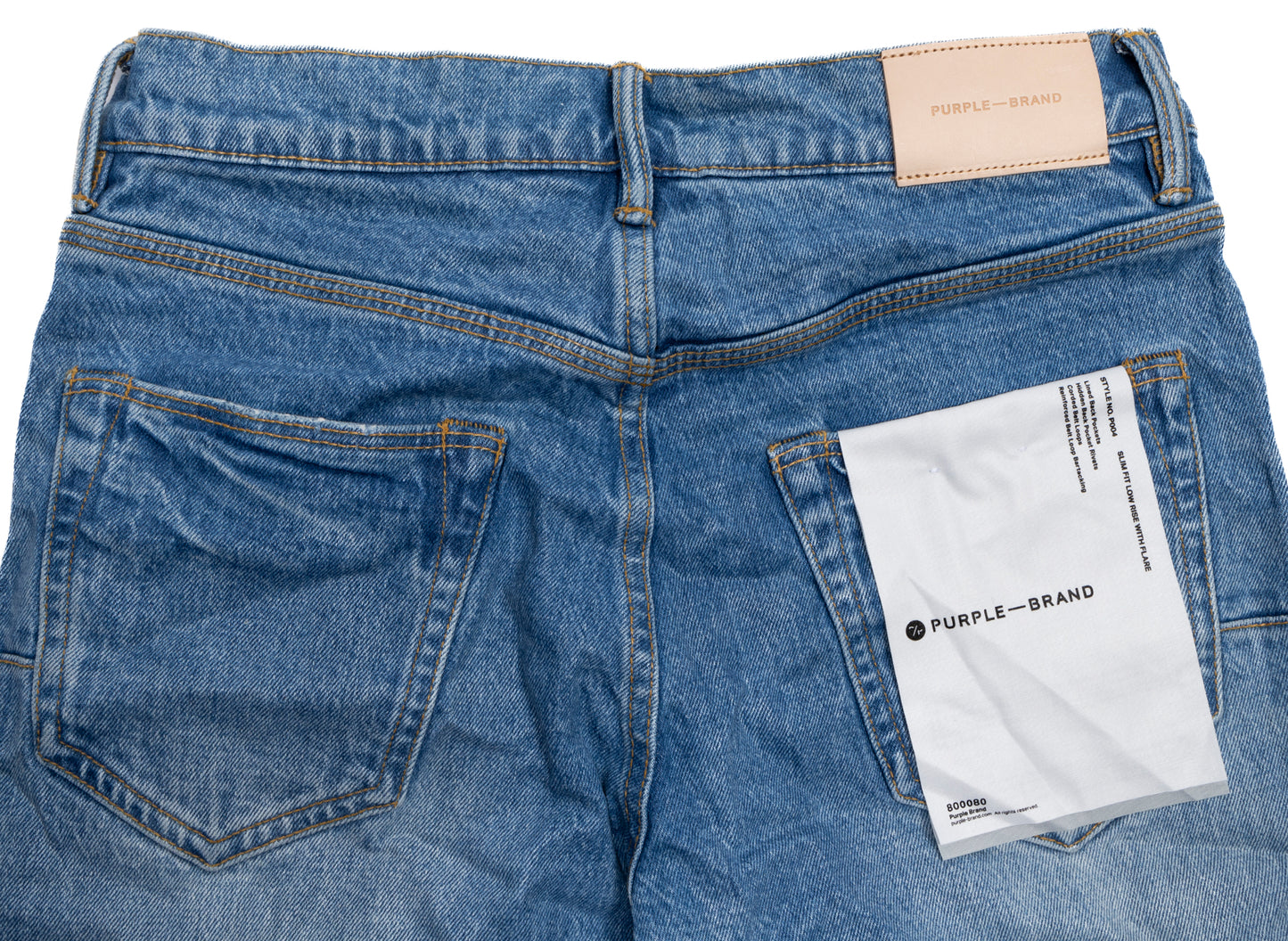 Purple Brand Coated Flare Jeans - view 2