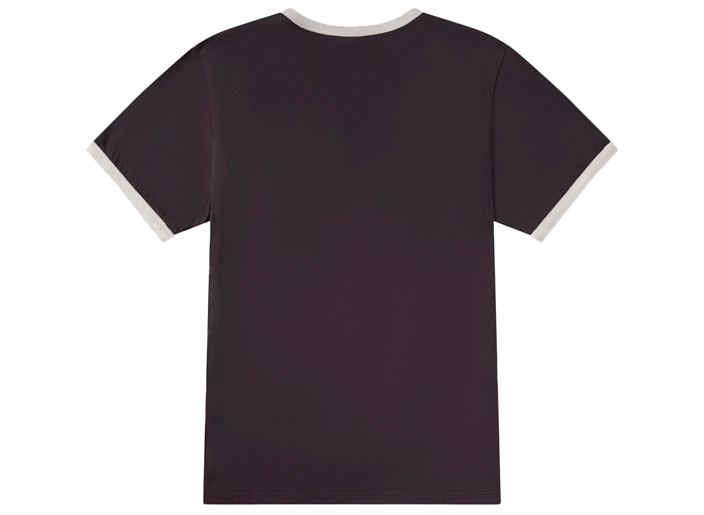 Rassvet PACCBET CDMX Ringer Tee in Brown, men's cotton t-shirt, view 2