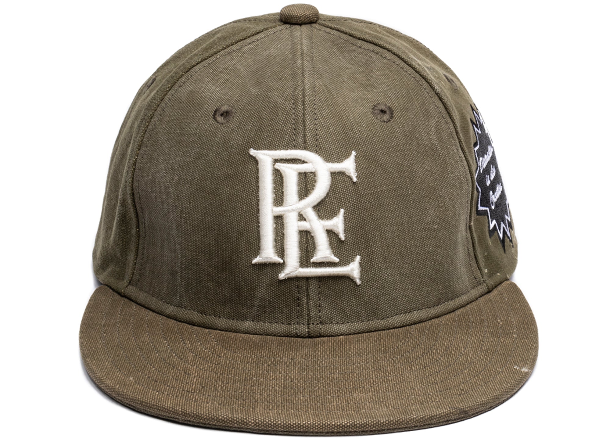 READYMADE キャップ Readymade Damage Snapback Cap in Khaki | Oneness Boutique