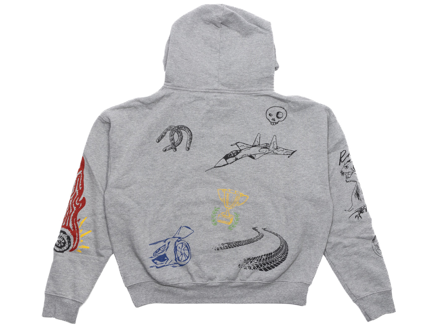 Rhude Scribble Hoodie - view 2
