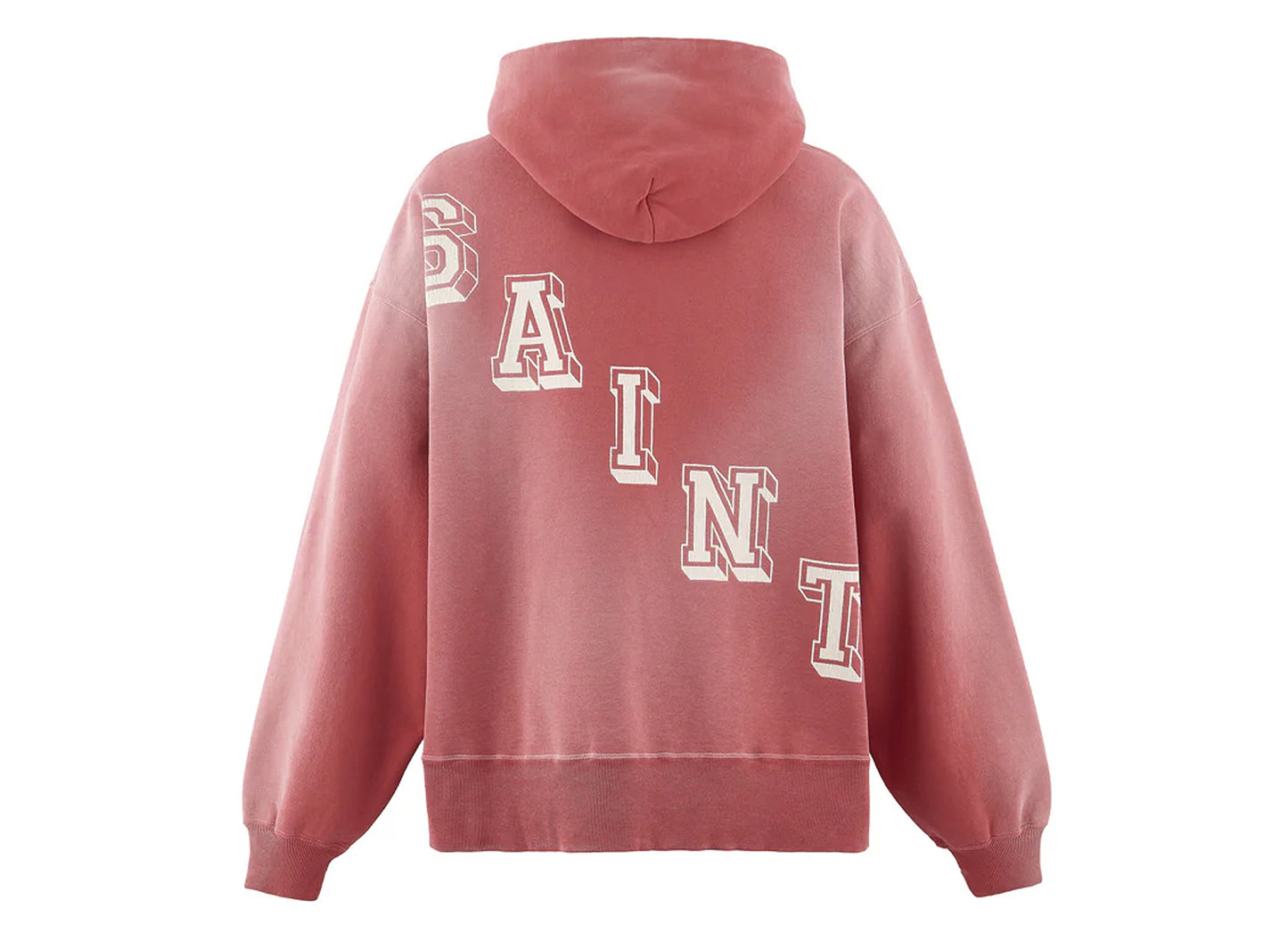 Saint Michael 'Baby Michael' Hoodie in Red — view 2