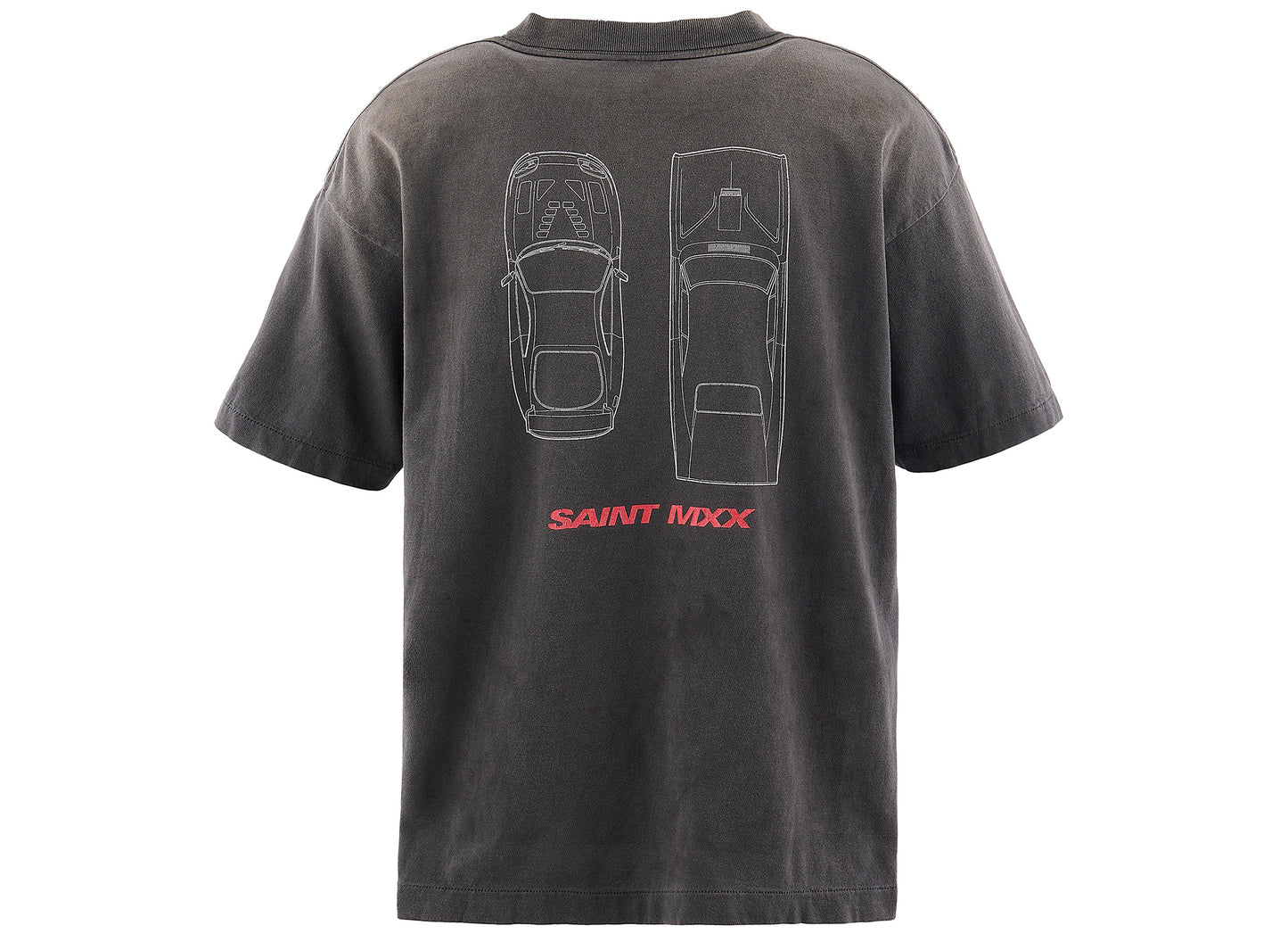 Saint Michael 'Fast Furious' SS T-Shirt in Black — view 2