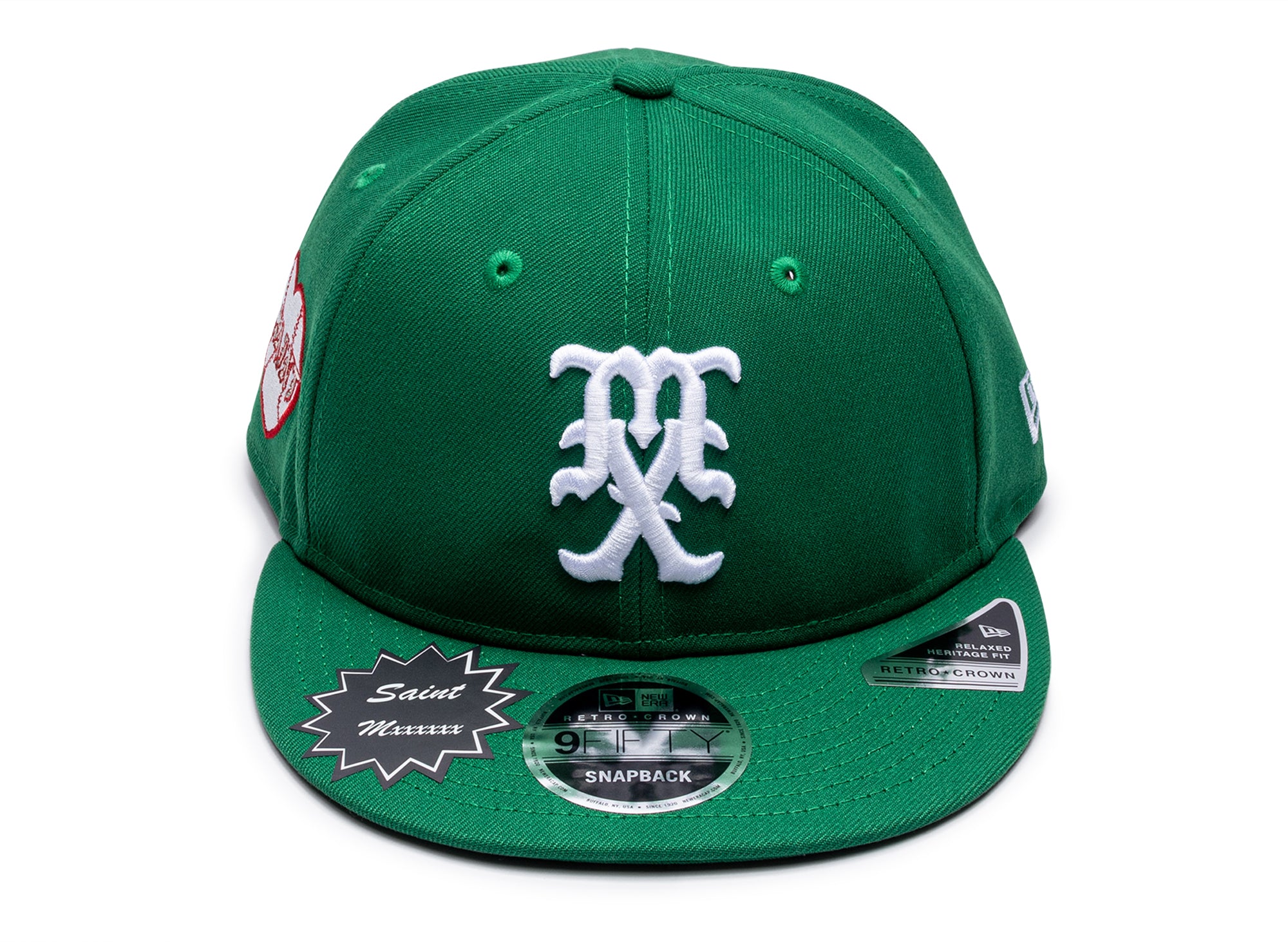 SAINT MICHAEL × NEWERA NE_CAP CELEBRITY Saint Michael NE Cap Celebrity in Green | Oneness Boutique