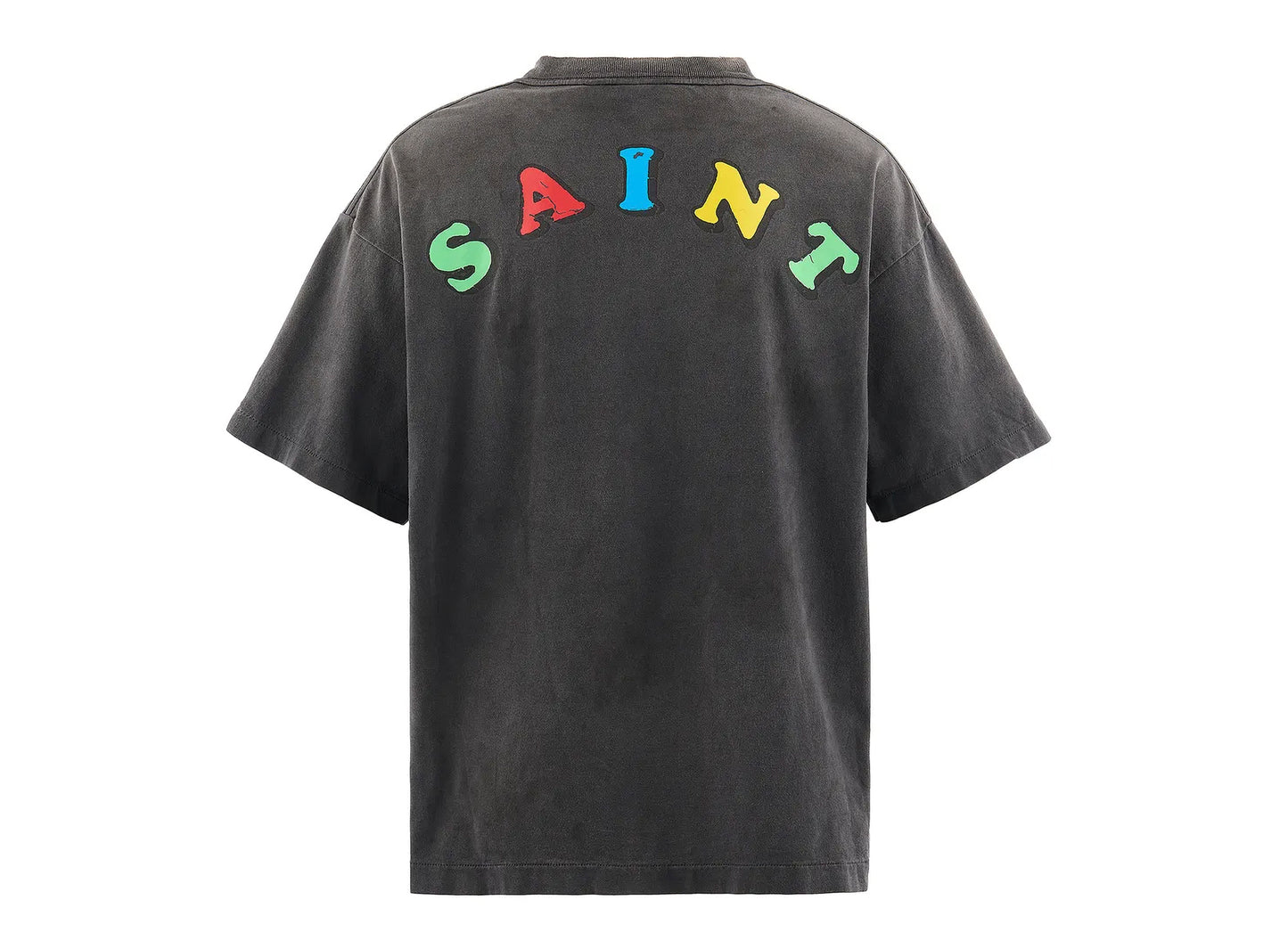 Saint Michael 'Vote F Light' SS T-Shirt in Black — view 2