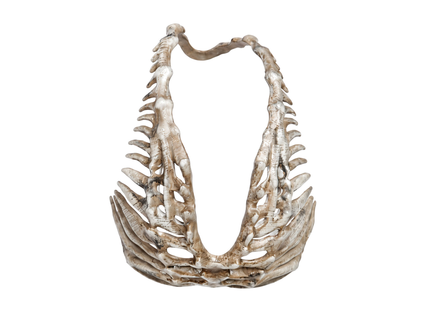 Thug Club TC Bone Half Mask in White