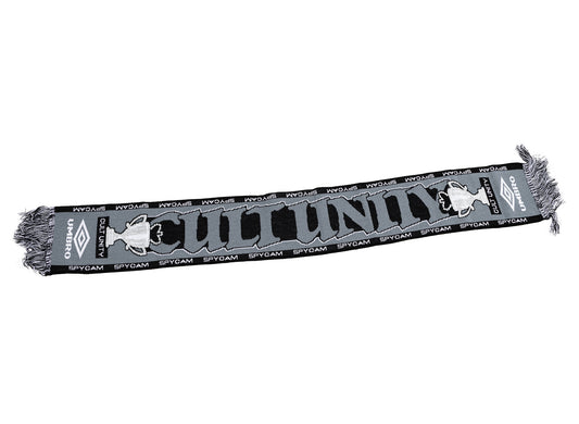 Umbro Cult Unity Scarf in Black / Grey