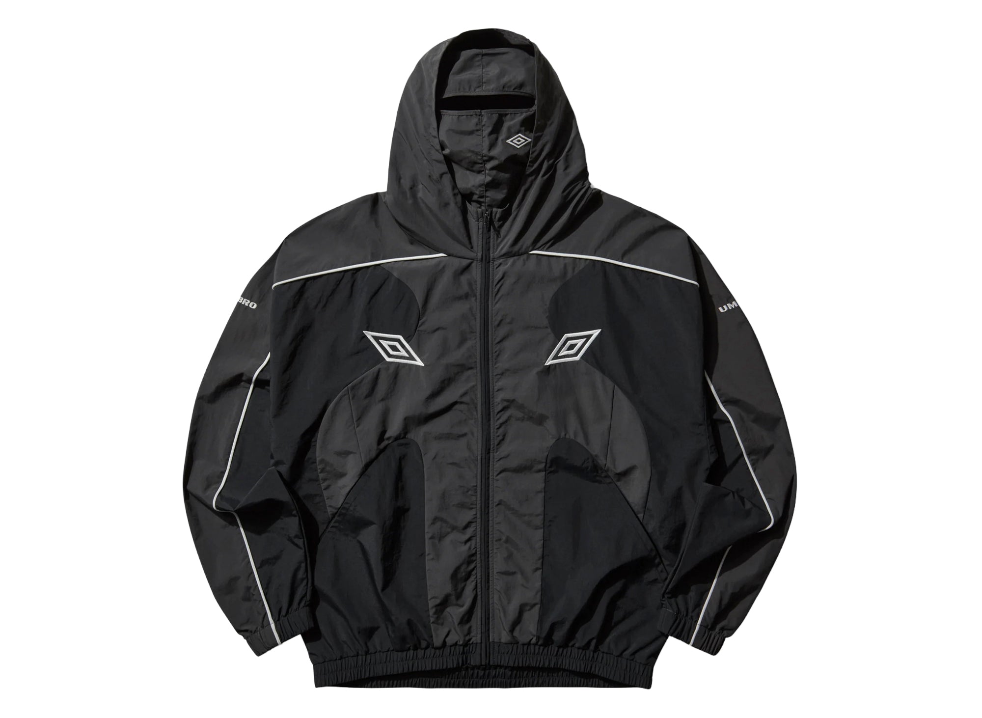 UMBRO×ELIMINATOR TRACKJACKET BLACK M 美品 Umbro Guarding Masked Tracksuit in Black | Oneness Boutique