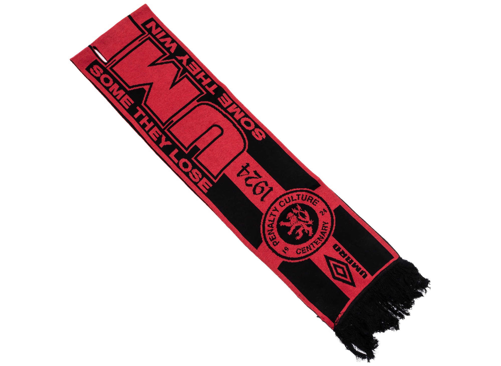 Umbro Penalty Culture England Scarf in Black/Red | Oneness