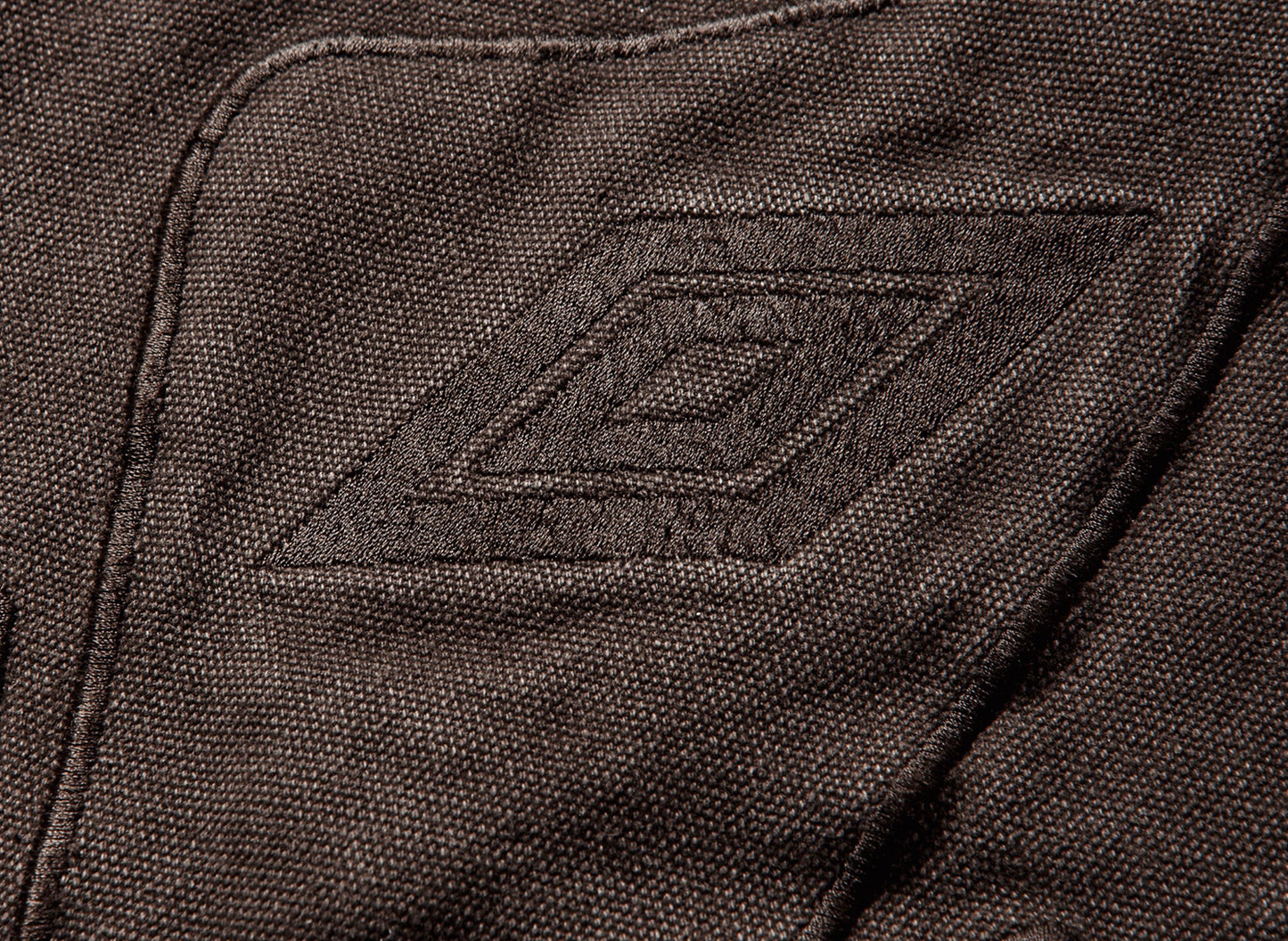 Umbro Shinguard Canvas Pants Black Olive in Brown — view 4