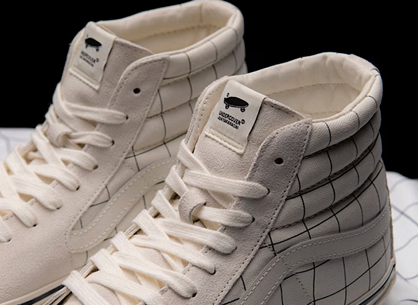 Vans x OTW Undercover Sk8-Hi in Egret White — view 5