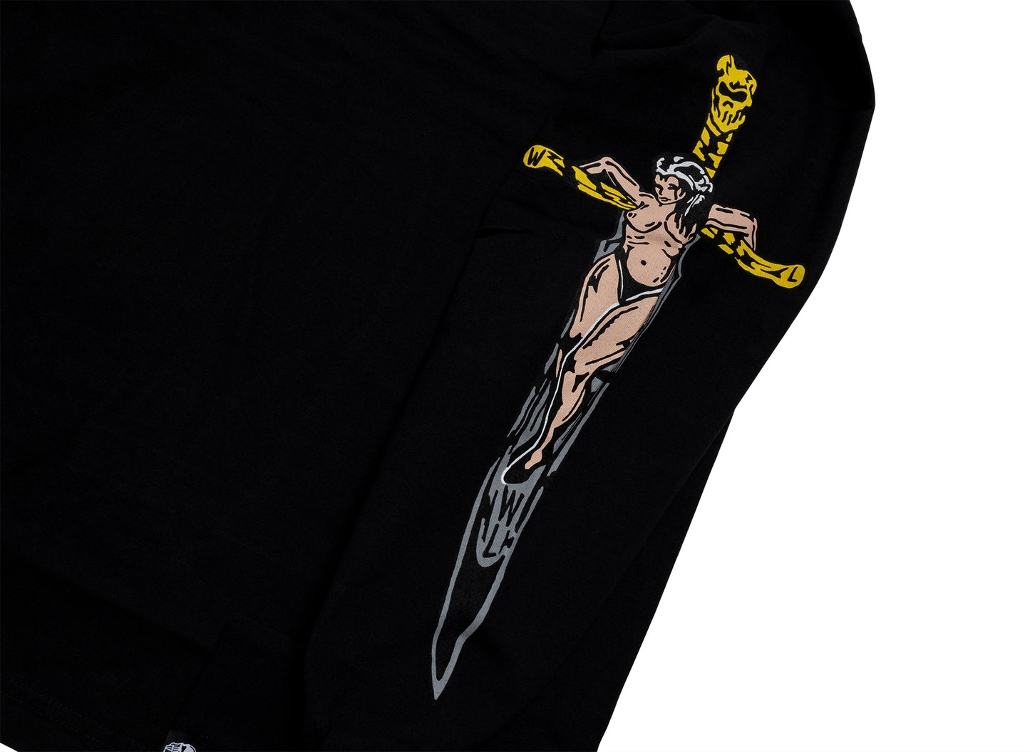 Warren Lotas Crucifixion Longsleeve in Black — view 2