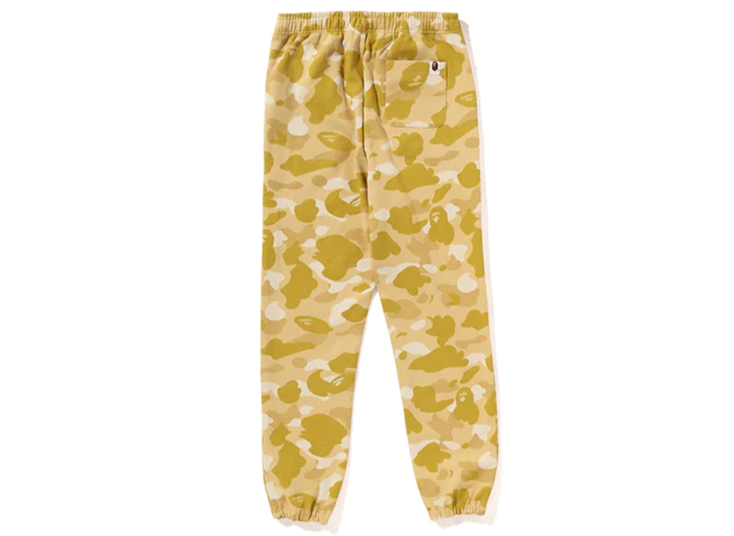 Women's A Bathing Ape Color Camo Sweatpants in Yellow - view 2