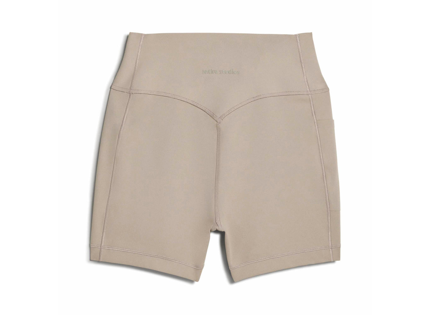Women's Adidas x Entire Studios OPT 4IN Shorts in Putty Beige — view 8