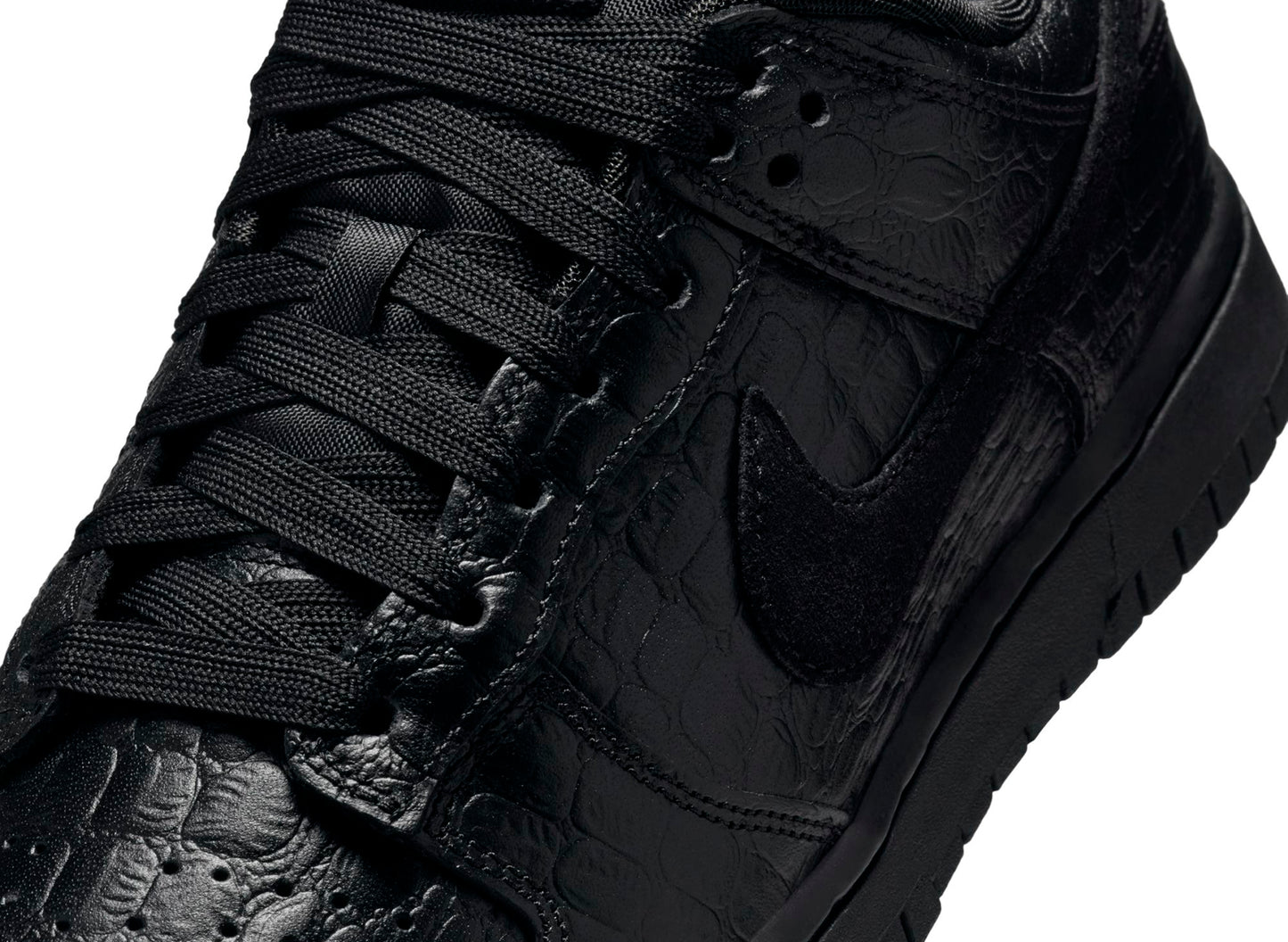 Women's Nike Dunk Low SS in Black — view 6