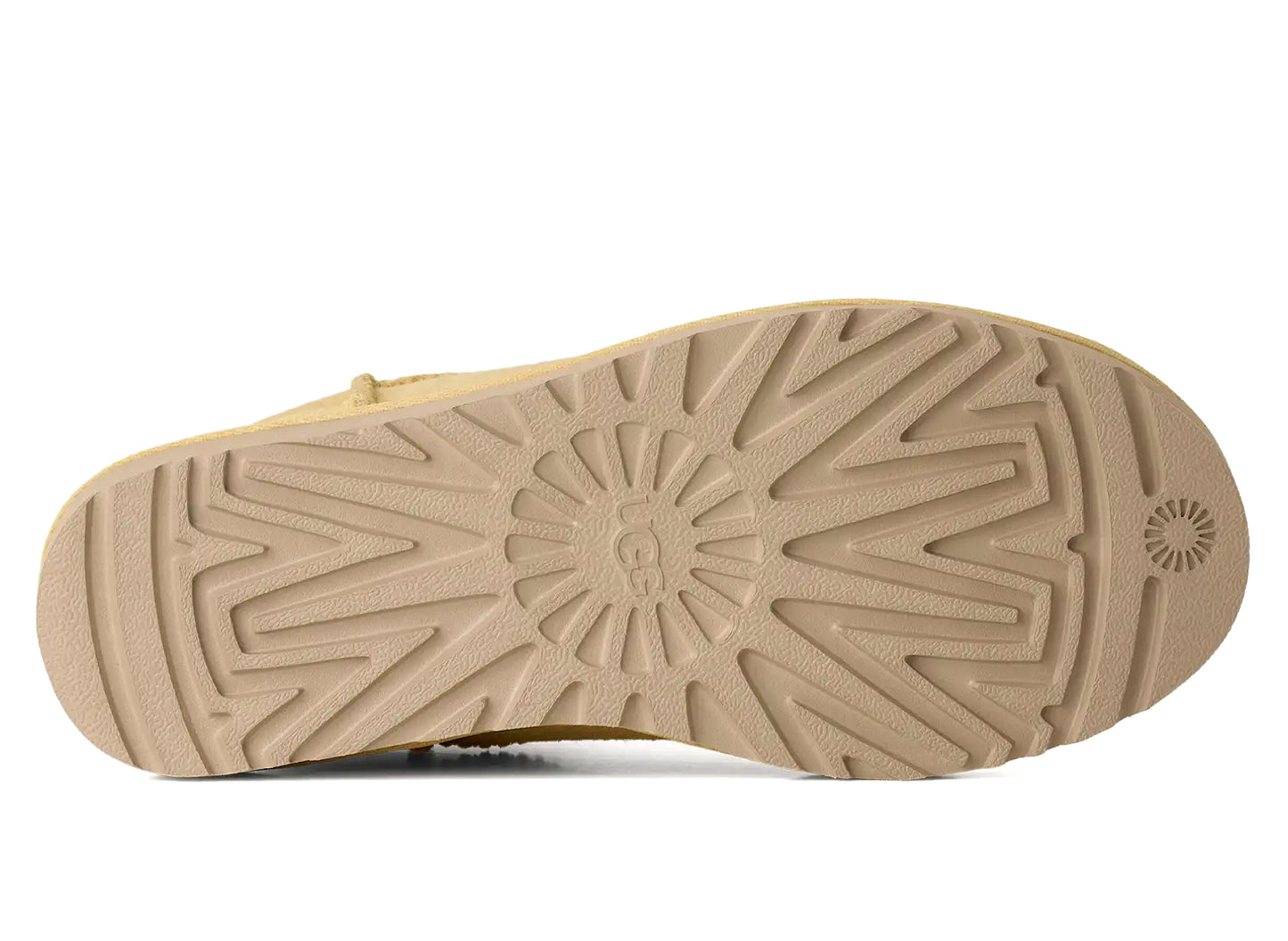 Women's Ugg Classic Ultra Mini in Muted Mustard — view 5