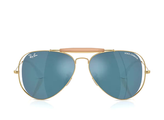 Ray Ban x Dolce & Gabbana Arista w/ Dark Blue Mirror Blue