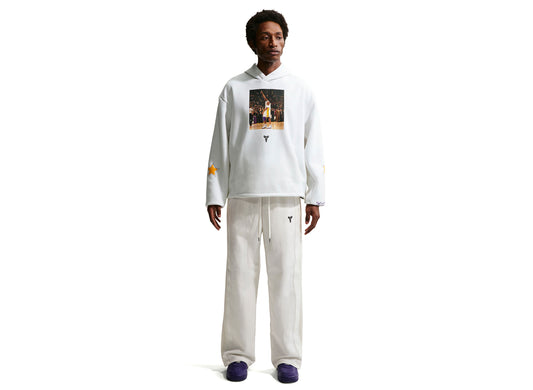 Nike Kobe Dri-FIT Fleece Pullover Hoodie in White