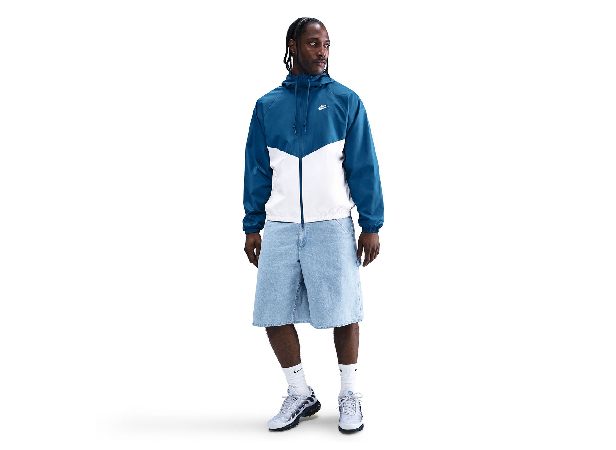Nike Windrunner Lined Jacket in Court Blue / Sail – Oneness Boutique