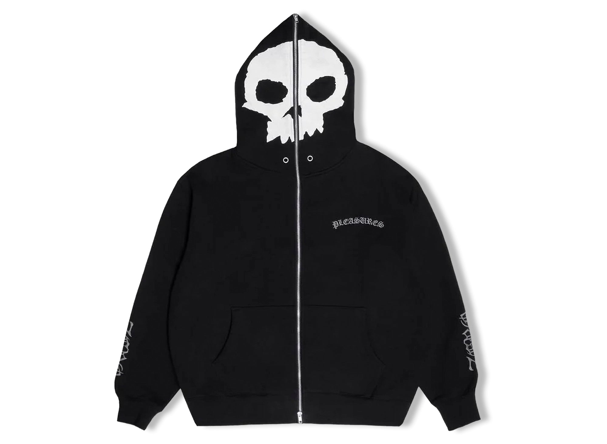 Pleasures x Zero Balaclava Zip Hoodie in Black – Oneness Boutique