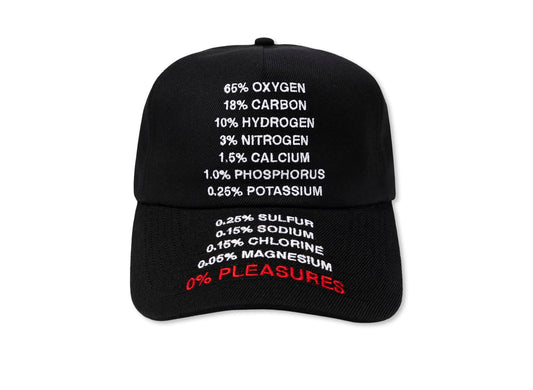 Pleasures Atmosphere Snapback Hat in Black