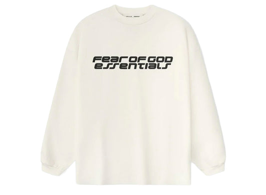 Fear of God Essentials 90's Long Sleeve Tee Ponte 'Ivory'