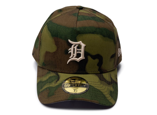 New Era Ripstop Camo 59Forty AF Detroit Tigers Fitted Hat