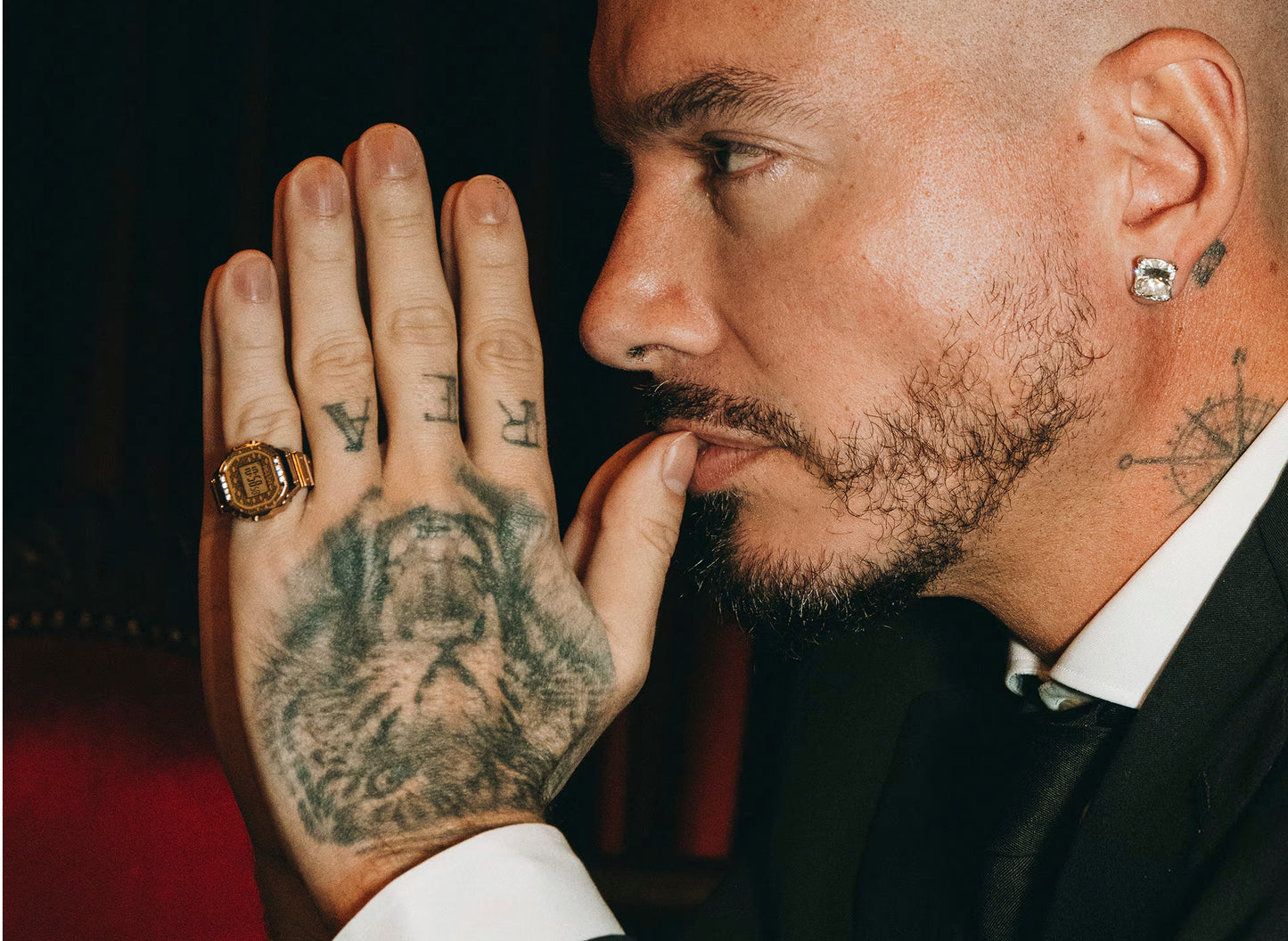 Montre bague Casio x J Balvin G-Shock CRW001JB-9