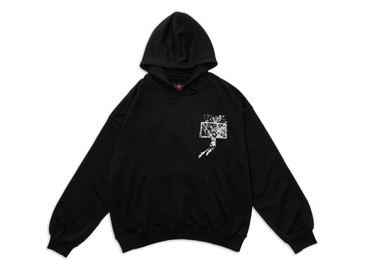 Jordan Brooklyn Hoodie in Black