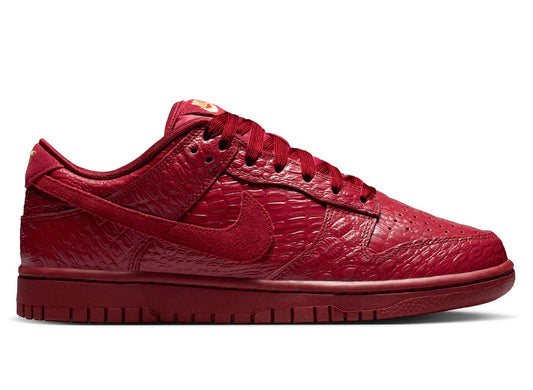 Women's Nike Dunk Low SS in Team Red