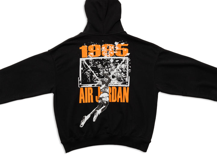 Jordan Brooklyn Hoodie in Black