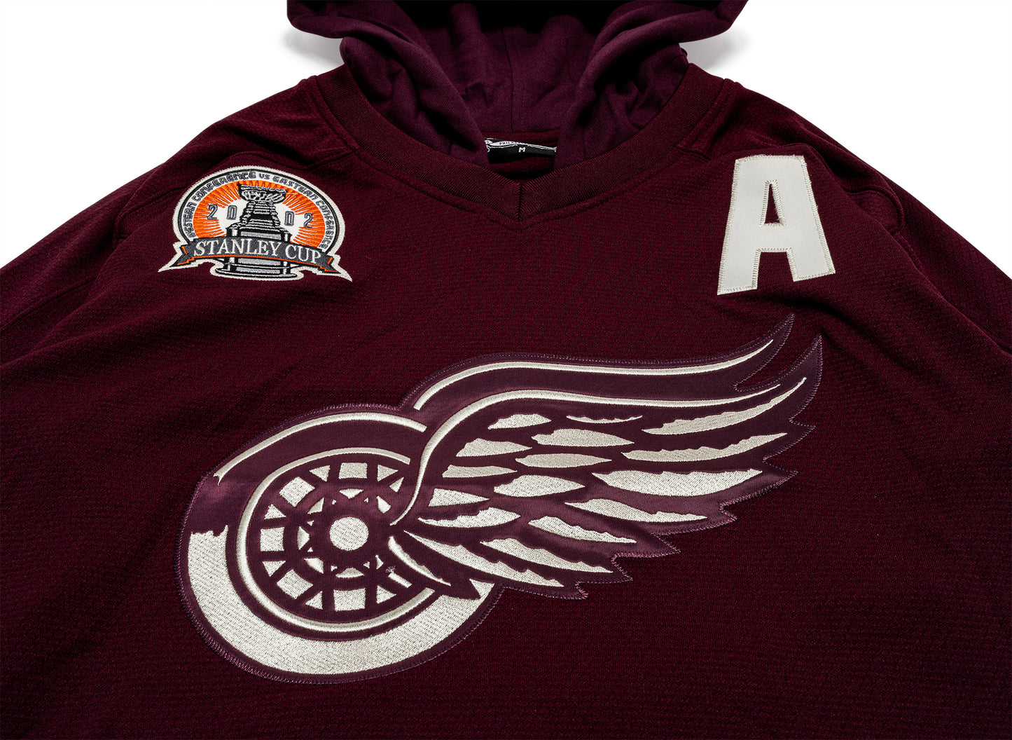 Mitchell & Ness NHL Just Don Jersey Hoodie Detroit Red Wings