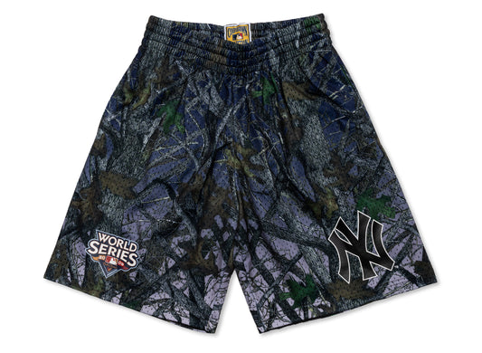 Mitchell & Ness MLB Quiet Blaze 7IN Mesh Shorts New York Yankees