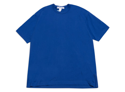 Comme des Garçons SHIRT Logo Tee Oversized in Blue