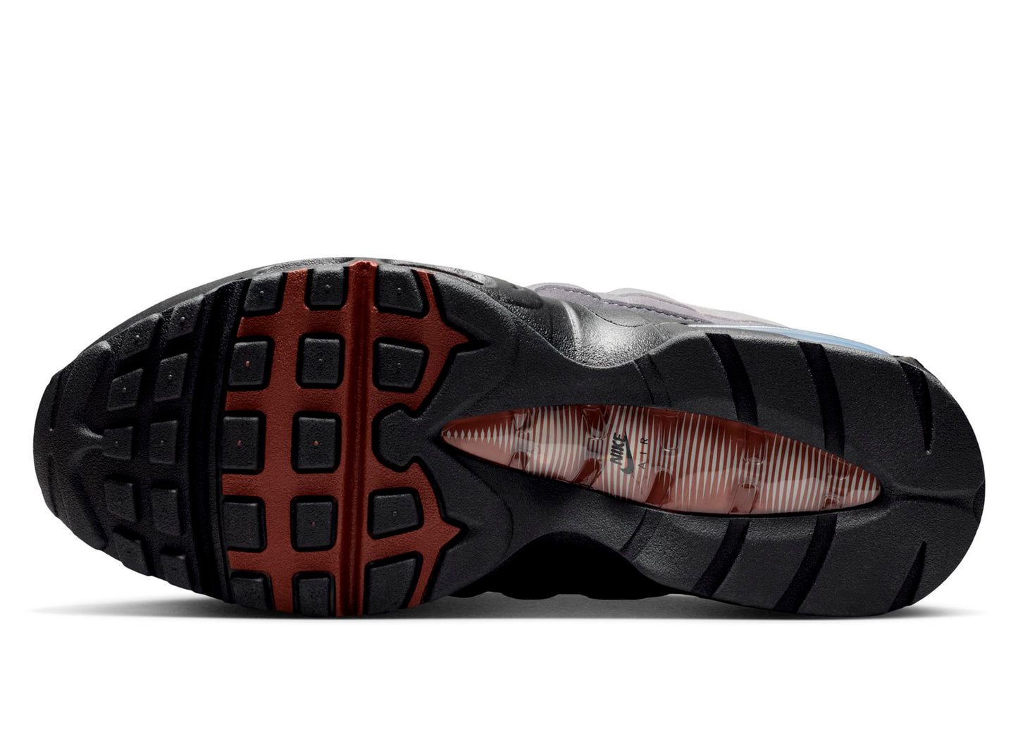 Women's Nike Air Max 95 OG Big Bubble in Black / Fauna Brown