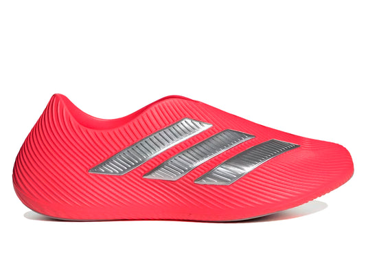 Adidas Purechill Slides in Lucid Red / Matte Silver