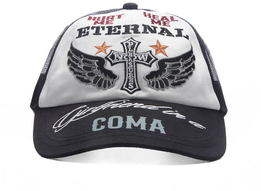 Pleasures Coma Mesh Cap in Black