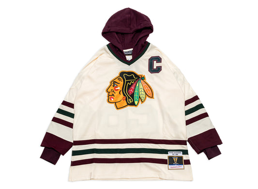 Mitchell & Ness NHL Just Don Jersey Hoodie Chicago Blackhawks