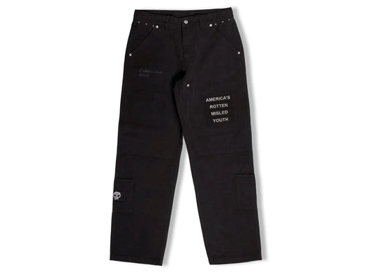 Pleasures x Zero Work Pants in Black