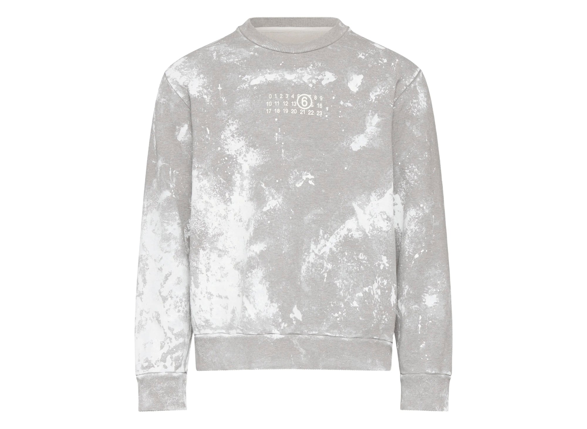 Maison Margiela MM6 Unbrushed Sweatshirt in Grey Melange – Oneness