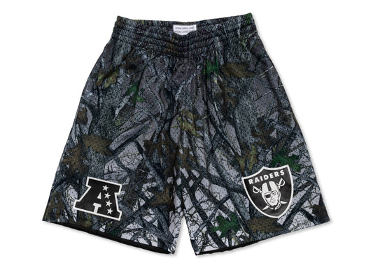 Mitchell & Ness NFL Quiet Blaze 7IN Mesh Shorts Las Vegas Raiders