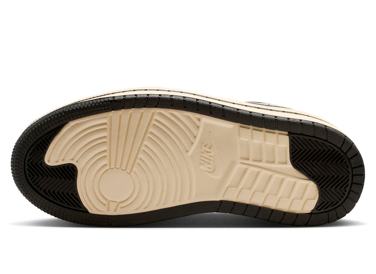 Women's Air Jordan 1 Triple Stack in Metallic Silver / Black