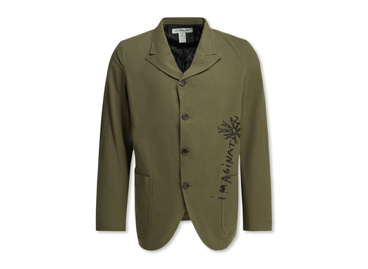 Comme des Garçons SHIRT Veste tissée Kaki