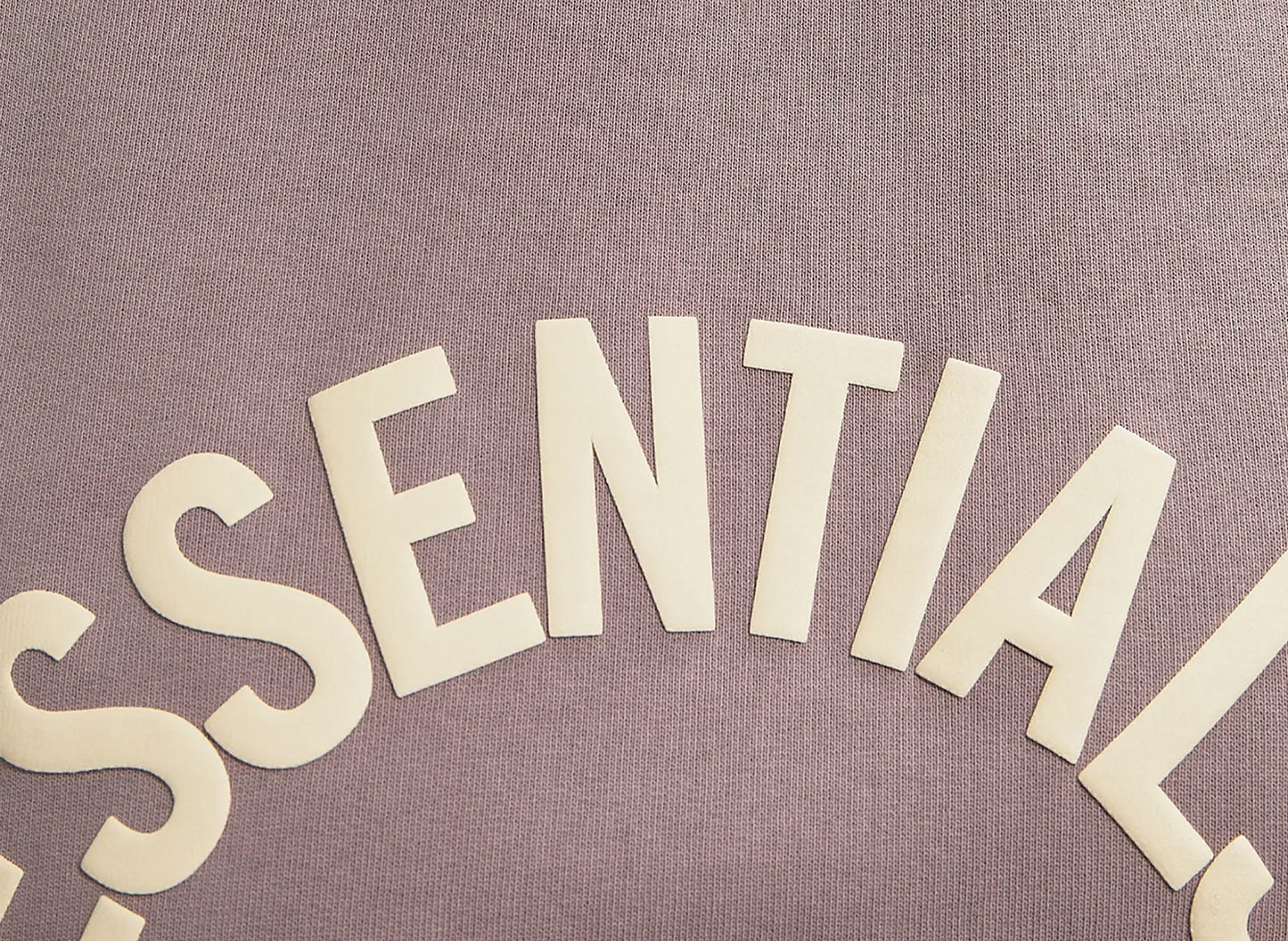 Women's Fear of God Essentials Campus 90s Cropped Crewneck 'Faded Mauve'