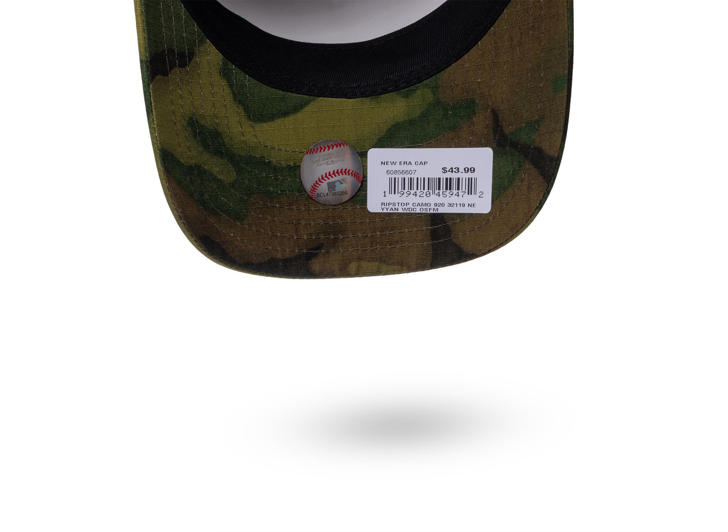 New Era Ripstop Camo 9Twenty Atlanta Braves Strapback Hat