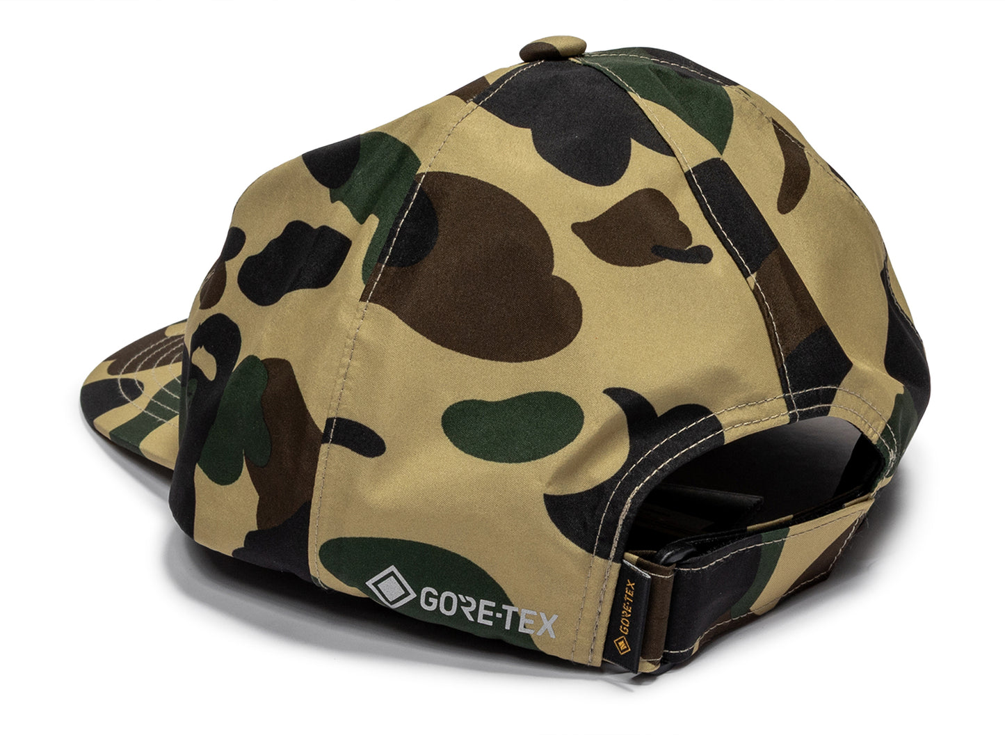 A Bathing Ape GORE-TEX 1st Camo Cap in Yellow