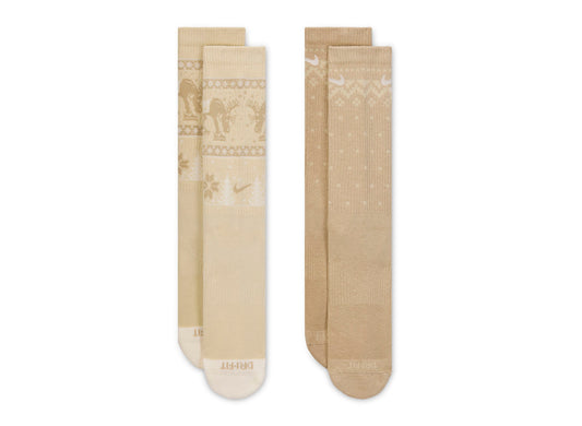 Nike Everyday Plus Cushioned Winter Wonderland Crew Socks