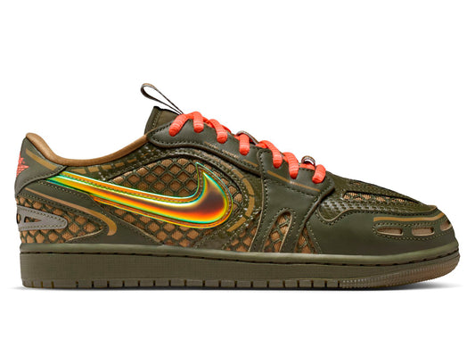 Women's Air Jordan 1 Low "Method of Make" V3 in Brown Kelp