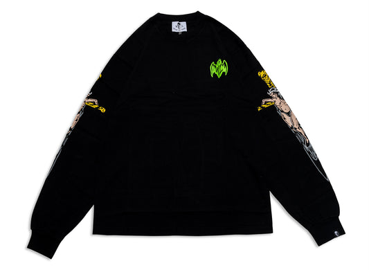 Warren Lotas Crucifixion Longsleeve in Black