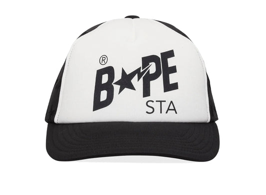 A Bathing Ape Bape Sta Mesh Cap in Black
